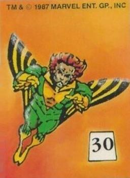 1987 Comic Images Mutant Hall of Fame Stickers #30 Banshee Front