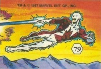 1987 Comic Images Marvel's Magic Moments Stickers #79 Guardian Front