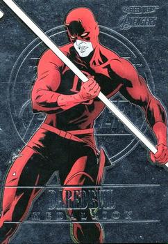 2022 Fleer Ultra Marvel Avengers - Medallions #M-10 Daredevil Front