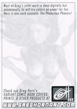 2022 Greg Horn Art (Series 1) #066 Jean Grey Back