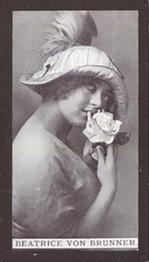 1908 Ogden’s Actresses #NNO Beatrice von Brunner Front