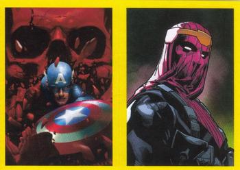 2021 Panini Marvel Versus #49 Captain America vs Red Skull Front