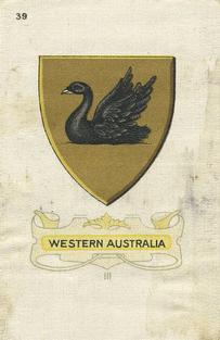 1910 B.A.T. Arms of the British Empire Silks #39 Western Australia Front