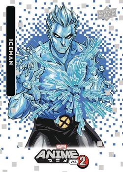 2023 Upper Deck Marvel Anime Vol. 2 #35 Iceman Front