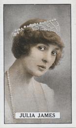1923 Sclivagnotis’s Actresses and Cinema Stars #10 Julia James Front