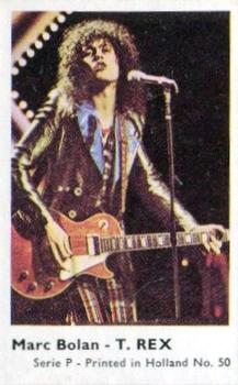 1973 Dutch Gum Serie P (Holland) #50 Marc Bolan - T. Rex Front