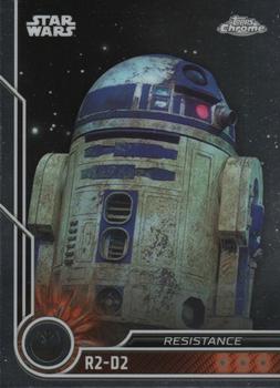 2023 Topps Chrome Star Wars #65 R2-D2 Front