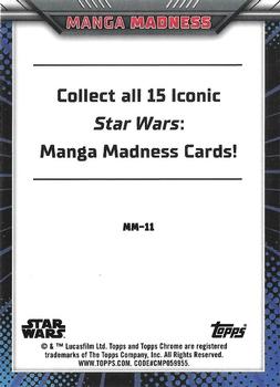 2023 Topps Chrome Star Wars - Manga Madness #MM-11 Han Solo in Carbonite Back