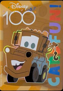 2023 Card.fun Disney 100 Joyful #D100-SR18 Mater Front