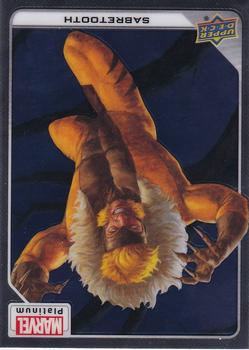 2023 Upper Deck Marvel Platinum #23 Sabretooth Front