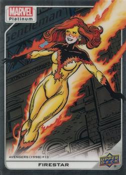 2023 Upper Deck Marvel Platinum #149 Firestar Front