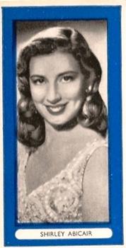 1955 Carrerras Radio & Television Favourites (Unissued) #5 Shirley Abicair Front