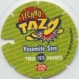 1995 Frito-Lay Looney Tunes Techno Tazos #125 Yosemite Sam Back