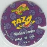 1996 Frito-Lay Space Jam Tazos #38 Michael Jordan Back