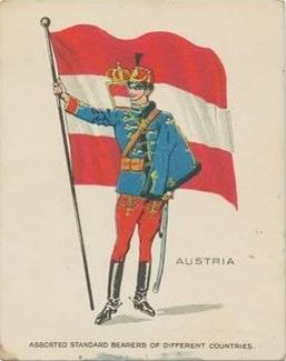 1914 Lorillard Assorted Standard Bearers of Different Countries (T105) #5 Austria Front