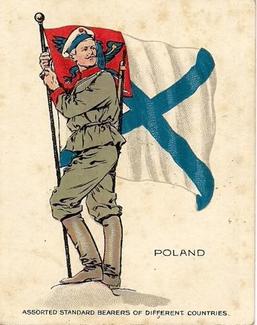 1914 Lorillard Assorted Standard Bearers of Different Countries (T105) #37 Poland Front