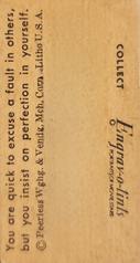 1940-59 Peerless Engrav-o-tints #NNO Irene Dunne Back