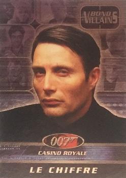 2007 Rittenhouse The Complete James Bond 007 - Bond Villans (Color) Expansion #BV0021 Mads Mikkelsen as Le Chiffre Front