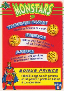 1997 Upper Deck Space Jam Prince de Lu French #33 Nawt (Monstars 5) Back