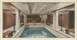 1930 Churchman's Life in a Liner (Small) #23 Swimming Bath Front