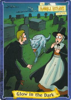 2005 Horrible Histories Magazine Wild 'n' Wicked Card Collection Series 2 - Foul 'n' Freaky #17 Ghost Dog Front