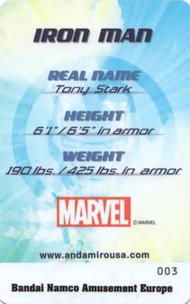 2020 Andamiro Avengers Arcade #3 Iron Man Back