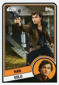 2024 Topps Throwback Thursday Star Wars #32 Han Solo Front