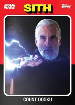 2024 Topps Throwback Thursday Star Wars #39 Count Dooku Front