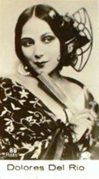 1930 Cloetta Örn Cacao #88 Dolores Del Rio Front