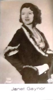 1930 Cloetta Örn Cacao #114 Janet Gaynor Front