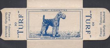 1952 Turf Famous Dogs Breeds - Uncut Singles #40 Lakeland Terrier Front