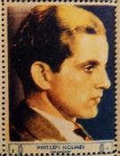 1932 National Screen Stars Stamps Series 13 #NNO Phillips Holmes Front