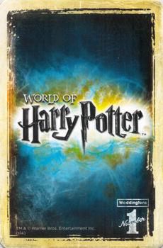 2014 Waddingtons World of Harry Potter Playing Cards #8♥ Neville Longbottom Back