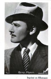 1933-43 Ross Verlag Mäppchenbilder - Errol Flynn #NNO Errol Flynn Front