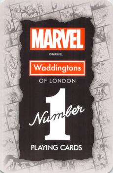 2023 Waddingtons Marvel Playing Cards #8♥ Cosmo Back
