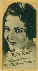 1930s Peerless Pat No. 1546553 Set Engav-o-tints #NNO Ruby Keeler Front