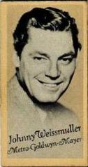 1930s Peerless Pat No. 1546553 Set Engav-o-tints #NNO Johnny Weissmuller Front