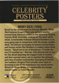 2007 Breygent Classic Movie Posters - Promo Sets #Album Promo 2 Moby Dick Back
