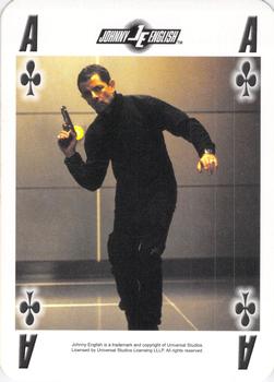 2003 Cartamundi Johnny English Playing Cards #A♣ Johnny English Front