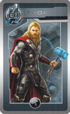 2015 Cartamundi Avengers: Age of Ultron Happy Families #D1 Thor Front