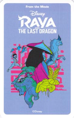 2021 Cartamundi Shuffle 4-in-1 Raya and the Last Dragon #D4 Boun Back