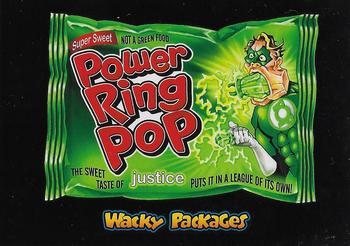 2018 Topps Wacky Packages Go to the Movies - Action Film Stickers #19 Power Ring Pop Front