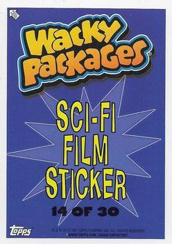 2018 Topps Wacky Packages Go to the Movies - Sci-Fi Film Stickers #14 Beostorm Back