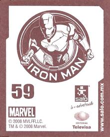 2008 Salo Marvel Iron Man Pelicula Album De Estampas #59 Estampa Normale 59 Back