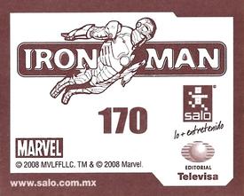 2008 Salo Marvel Iron Man Pelicula Album De Estampas #170 Estampa Normale 170 Back