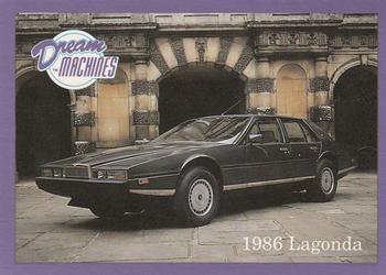 1991-92 Lime Rock Dream Machines #39 1986 Lagonda Front