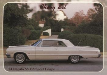 1992 Collect-A-Card Chevy #58 '64 Impala SS V-8 Sport Coupe Front