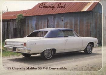 1992 Collect-A-Card Chevy #59 '65 Chevelle Malibu SS V-8 Convertible Front