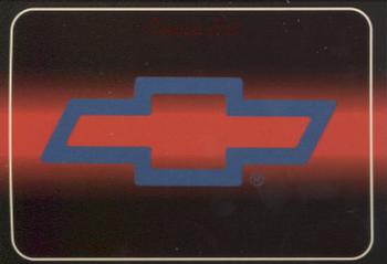 1992 Collect-A-Card Chevy #77 Chevrolet Bow Tie Front