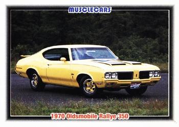 1992 Collect-A-Card Muscle Cars #2 1970 Oldsmobile Rallye 350 Front
